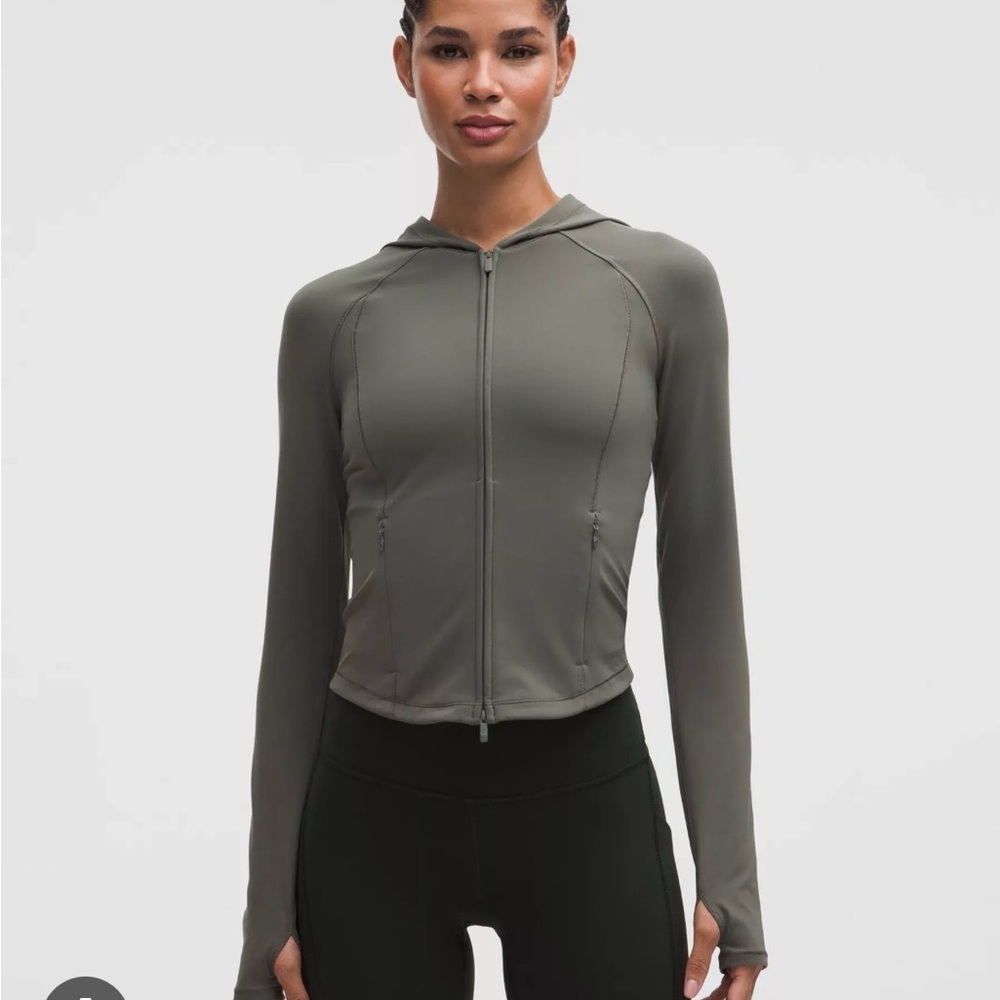 Lululemon wonder train full zip jacket - Palm deco
